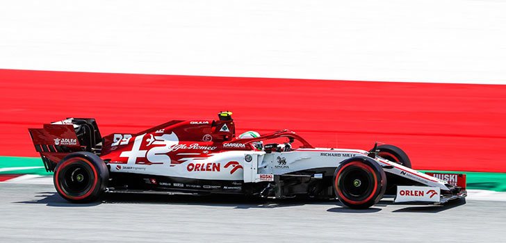 Antonio Giovinazzi, concentrado en la carrera de Austria