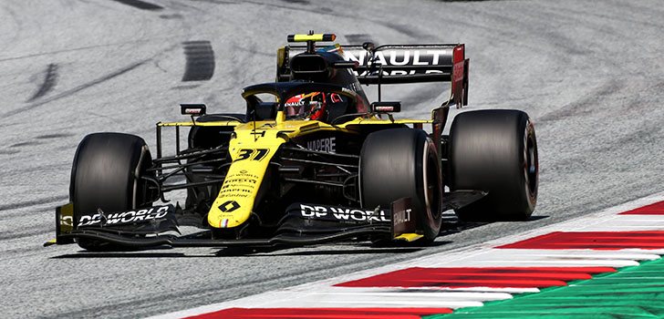 Esteban Ocon puntúa en su primera carrera con Renault en Austria