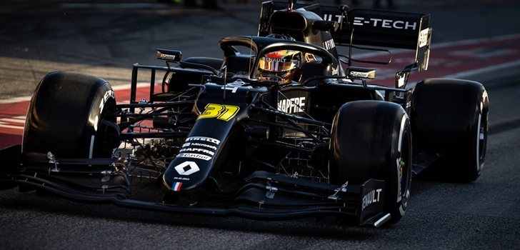 Esteban Ocon, en el Red Bull Ring