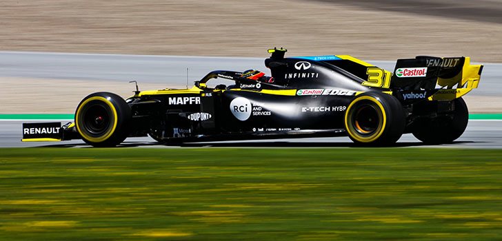 Esteban Ocon, contento con el primer día en Estiria