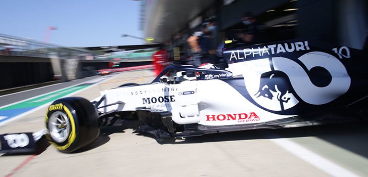 Pierre Gasly, orgulloso por su resultado en la clasificación de Silverstone