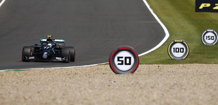 Valtteri Bottas y Mercedes, superiores en los Libres 1 de Silverstone