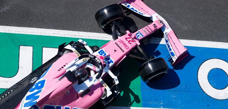 Hülkenberg, en los Libres del GP 70º Aniversario