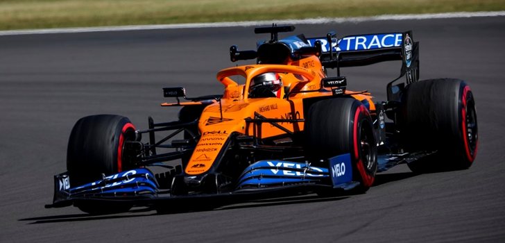 Sainz, en la Qualy de Silverstone