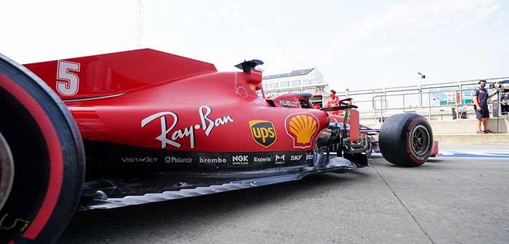 Ferrari busca resarcirse de lo sucedido en las carreras en Gran Bretaña, ahora en España