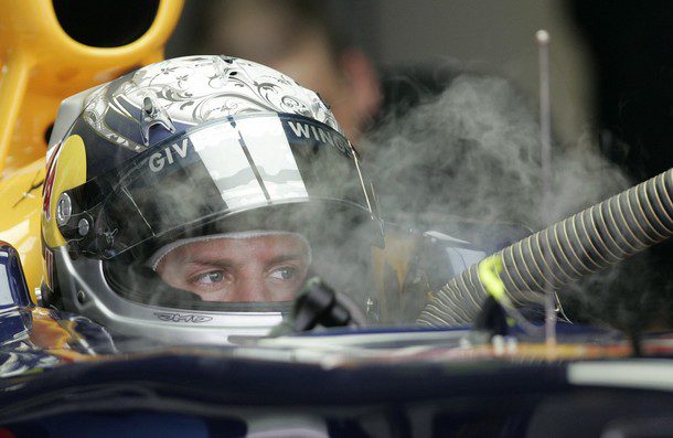Vettel confía... ¡en la lluvia!