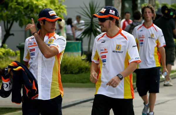 Alonso: "Si llueve, lo normal es que se pare la carrera"