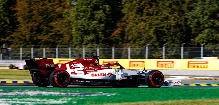 Alfa Romeo no se lleva puntos en una carrera factible en Monza