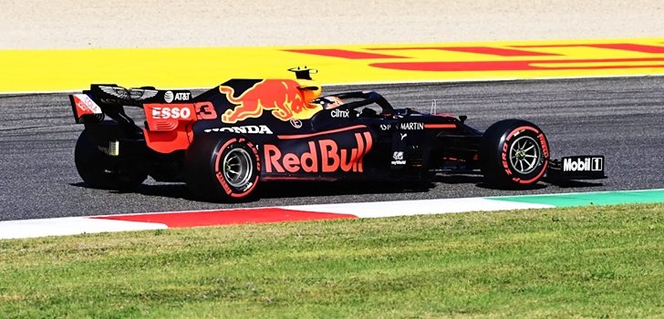 Albon, en la Qualy del GP de La Toscana