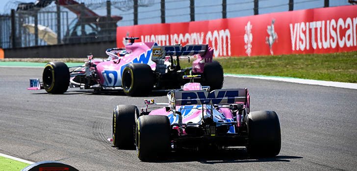 Los Racing Point podían haber subido al podio en Mugello, pero esa oportunidad desapareció