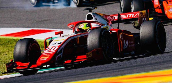 Mick Schumacher en Monza 2020