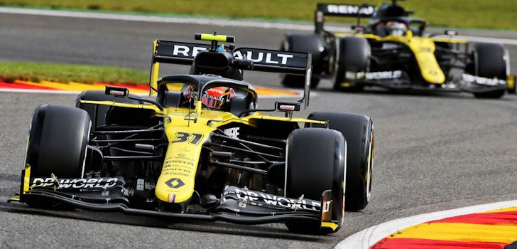 Ocon Ricciardo Renault 2020