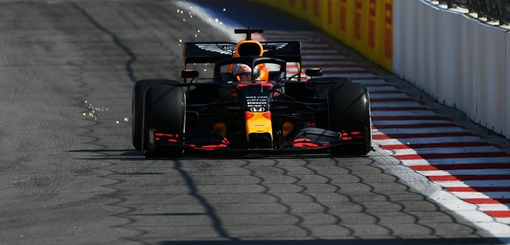 Verstappen, en los Libres del GP de Rusia