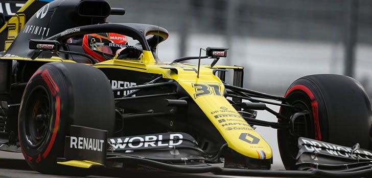 Daniel Ricciardo, satisfecho por su actuación en la clasificación de Rusia