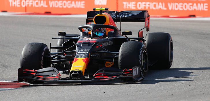 Red Bull ha cosechado un buen resultado por el lado de Max Verstappen en Rusia