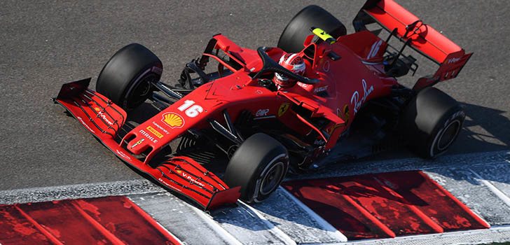 Charles Leclerc ha podido mejorar en la carrera de Rusia y sumar una cantidad importante de puntos