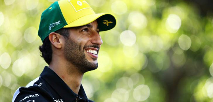 Daniel Ricciardo, centrado en Renault antes de cambiar a McLaren