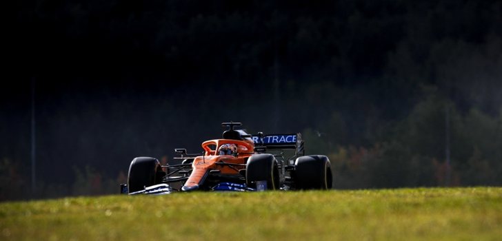 Sainz, en los Libres 3 del GP de Eifel 2020