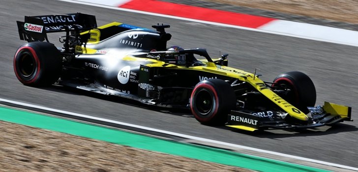 Ricciardo, en la Qualy del GP de Eifel