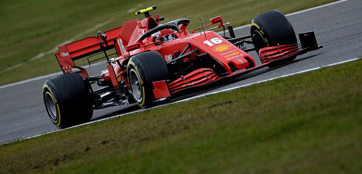 Charles Leclerc ha salvado los muebles de Ferrari una vez más en Nürburgring