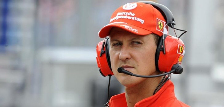 Schumacher, durante su etapa con Ferrari en la F1
