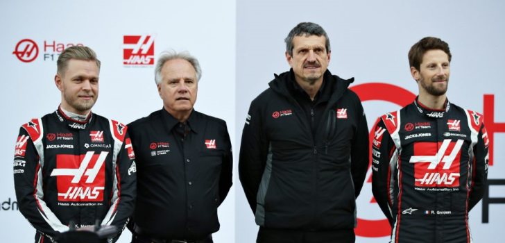 los pilotos de haas se van