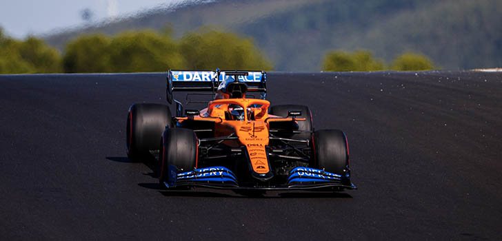 Carlos Sainz confía en sus posibilidades en la carrera de mañana en Portimao