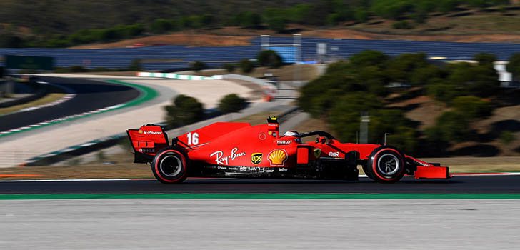 Charles Leclerc, emocionado por el resultado en la clasificación de Portimao