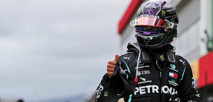 Vettel y Leclerc aplauden la hazaña de Hamilton en Portimao