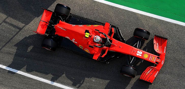 Charles Leclerc, no conforme con su clasificación en Imola