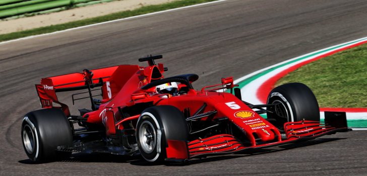 sebastian vettel imola 2020