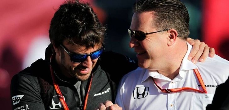 Alonso y Brown, juntos en McLaren