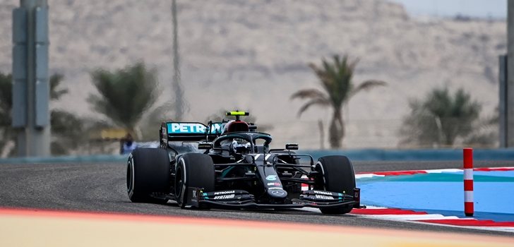 Bottas, en los Libres 1 de Baréin