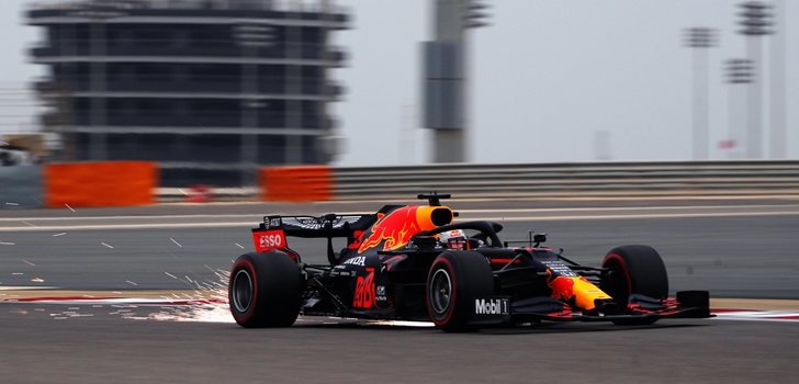 Verstappen, en los Libres 3 de Baréin