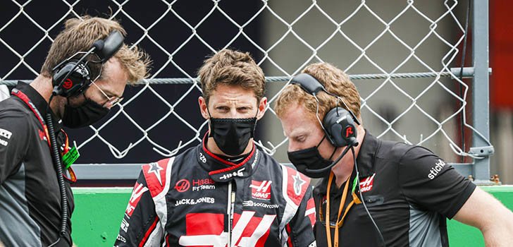 Steiner pide calma a Grosjean para su vuelta a las pistas