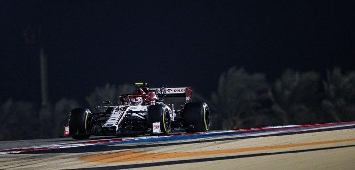 Giovinazzi, en el GP de Sakhir