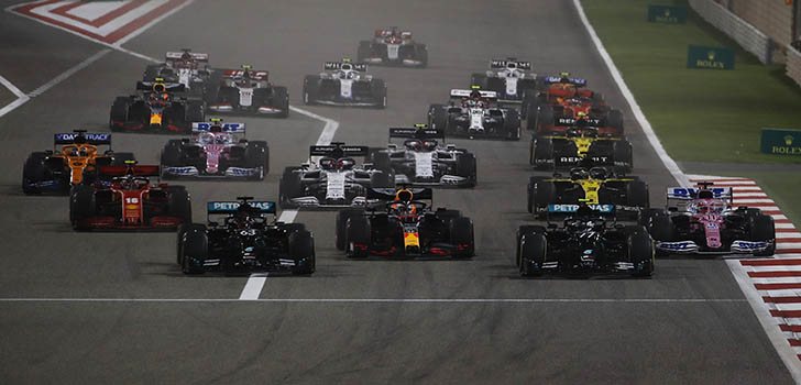 Emocionante carrera del GP de Sakhir 2020