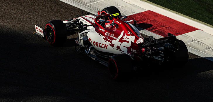 Buen día en general para Alfa Romeo en Abu Dabi