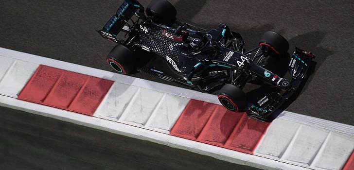 Max Verstappen finaliza por delante de los Mercedes en la clasificación del GP de Abu Dabi