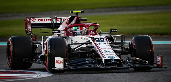 Buena actuación de Antonio Giovinazzi en la clasificación de Abu Dabi