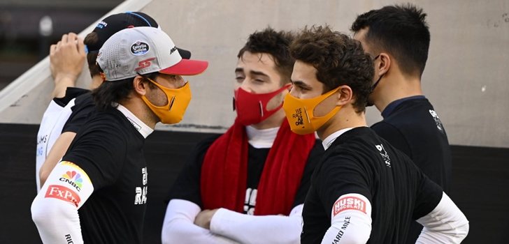Sainz y Norris, en su último GP juntos