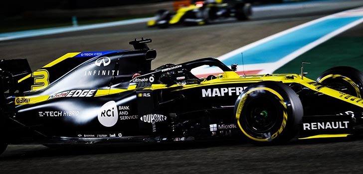 Daniel Ricciardo, contento con la evolución de Renault en 2020
