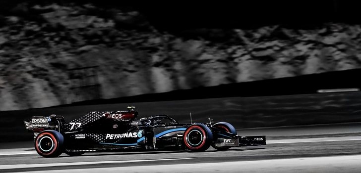 Bottas, a los mandos del W11 en la temporada 2020