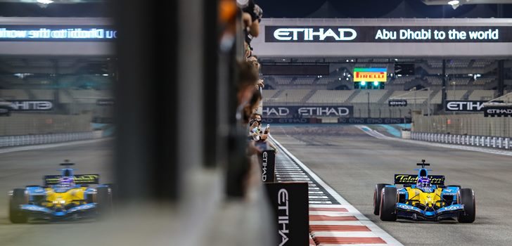 Fernando Alonso en Abu Dhabi (obligatorio)