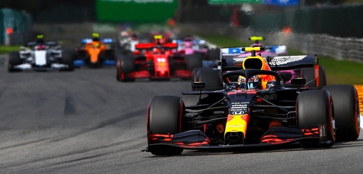 Los monoplazas de F1, en el GP de Italia 2020