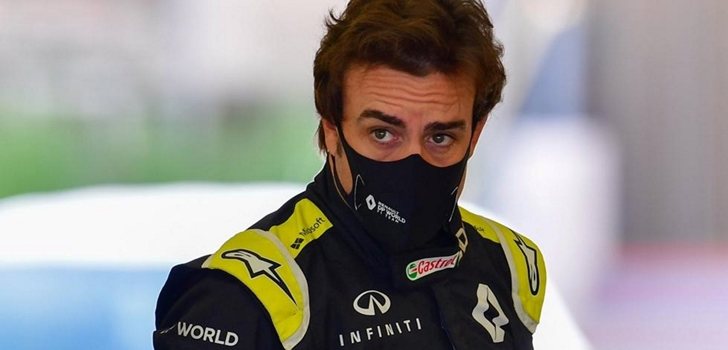 Alonso, con los colores de Renault
