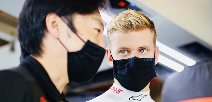 Mick Schumacher no había podido trabajar con Haas in situ