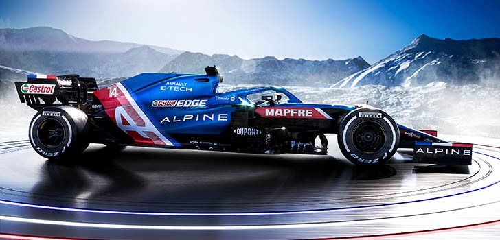 Alpine desvela el A521 para esta temporada 2021 de F1
