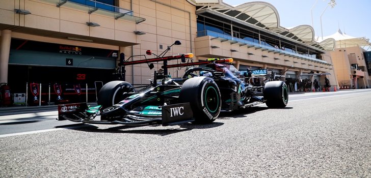 Bottas, en la tercera jornada de test