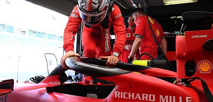Charles Leclerc, motivado para su tercera temporada en Ferrari